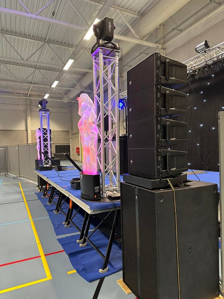 RCF actieve Line array set kompleet plug&play, Audio, Tv en Foto, Luidsprekerboxen, Ophalen