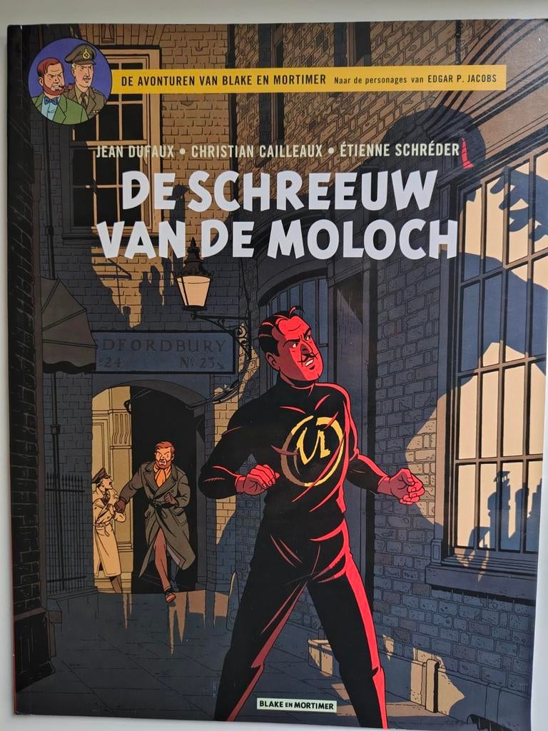 Blake en Mortimer De schreeuw van de Moloch, Boeken, Ophalen of Verzenden, Nieuw, Jean Dufaux