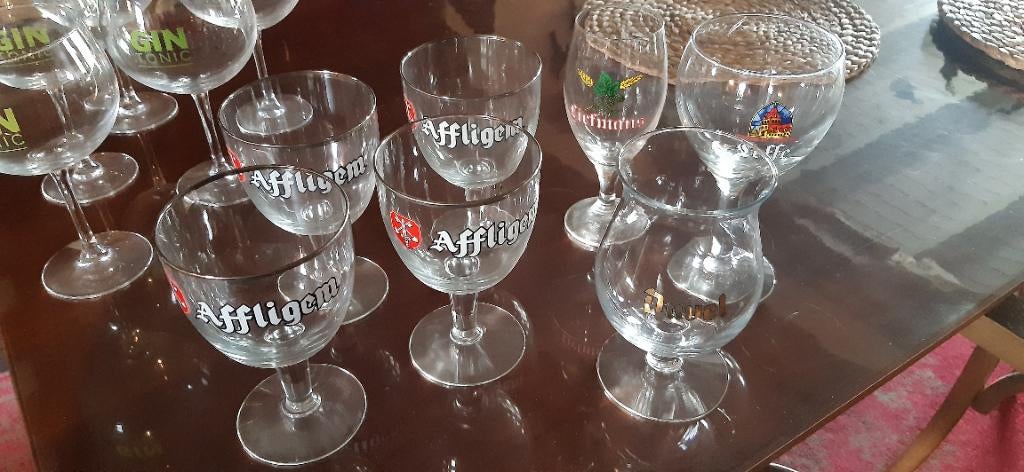 Mooie glazen te koop, Ophalen, Zo goed als nieuw, Overige typen