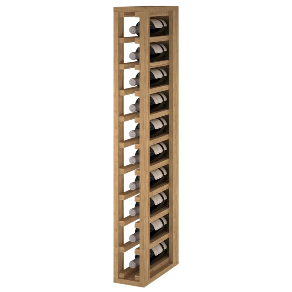 Grenen wijnflessenrek voor 10 flessen, 5 tot 15 flessen, Verzenden, Nieuw, 75 cm of meer