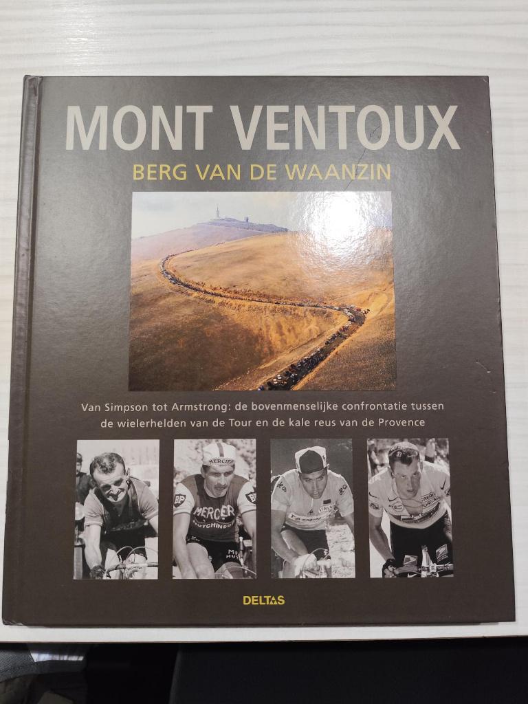 Boek met wielerverhalen op Mont Ventoux., Ophalen of Verzenden