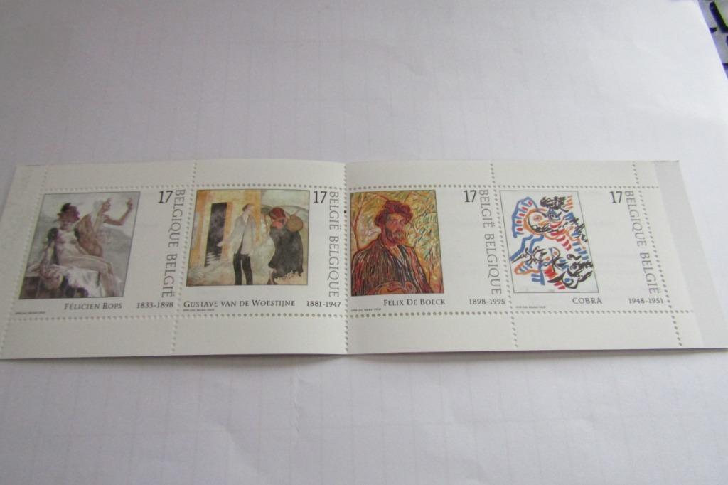 Postzegelboekje 1998 schilderijen, Postzegels en Munten, Ophalen of Verzenden, Postfris