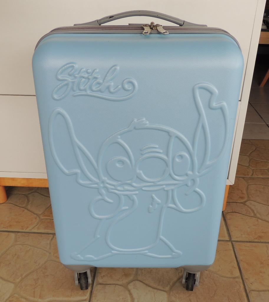 Valise cabine Stitch, Bijoux, Sacs & Beauté, Valises, Enlèvement, Roulettes