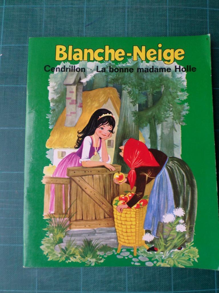Blanche-Neige – Cendrillon – La bonne madame Holle – 1974, Garçon ou Fille, Enlèvement ou Envoi, Comme neuf, Contes (de fées)
