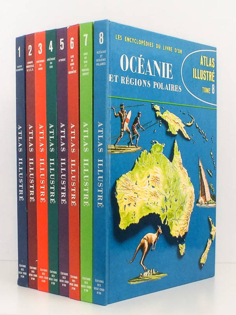 8 encyclopédies, R Clozier, Série complète, Enlèvement, Utilisé