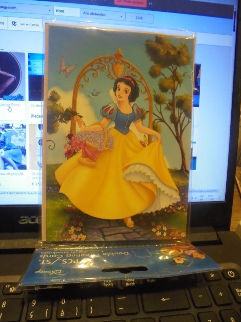 Disney kaarten, Verzamelen, Ophalen of Verzenden, Nieuw, Papier, Kaart of Schrift