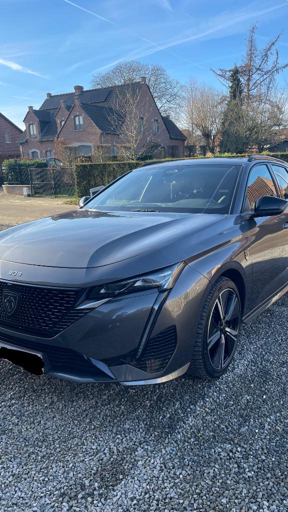 Peugeot 308 SW GT 1.2 PureTech, Auto's, Alcantara, Break, Particulier, Zilver of Grijs