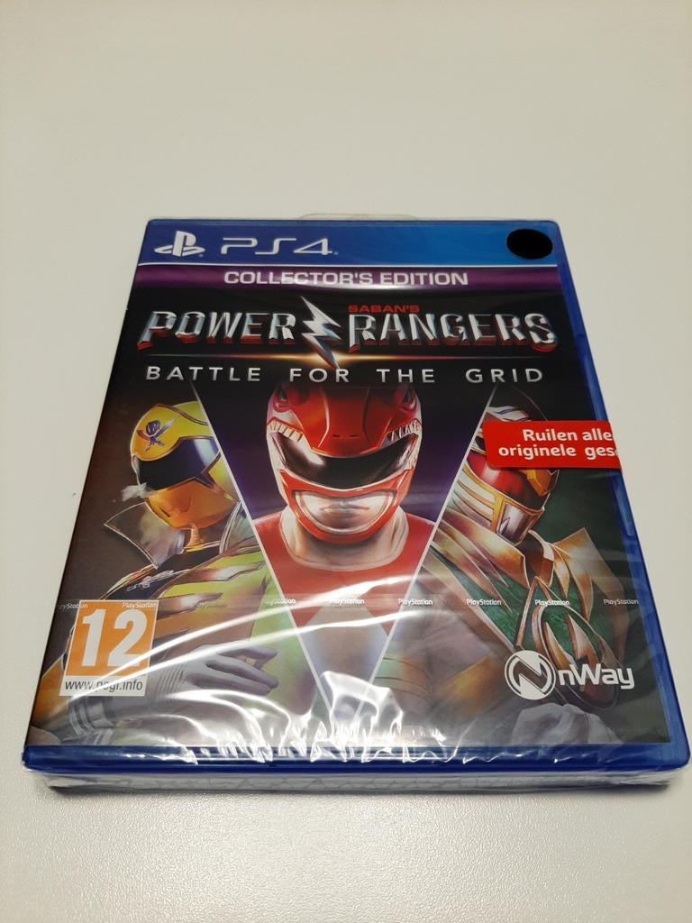 PS4 Power Rangers - Battle for the grid NIEUW SEALED, Ophalen of Verzenden, Zo goed als nieuw