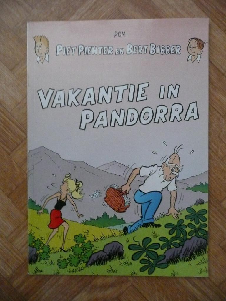 PIET PIENTER EN BERT BIBBER "VAKANTIE IN PANDORRA" KEESING, Enlèvement ou Envoi, Une BD, Comme neuf, POM