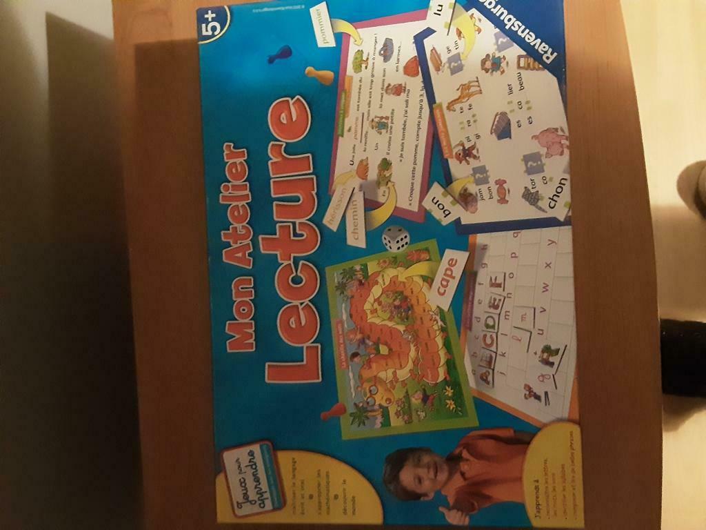 Jeux mon atelier lecture, Enlèvement, Neuf, Langue et Lecture