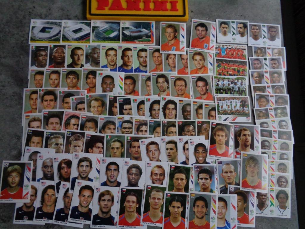 PANINI VOETBAL WORLD CUP 2006 Germany  105X verschillende nr, Verzenden, Nieuw
