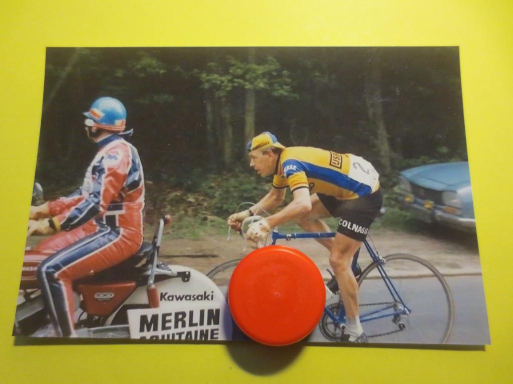 wielerfoto 1977 Bordeaux - Paris  herman van springel, Verzenden, Zo goed als nieuw