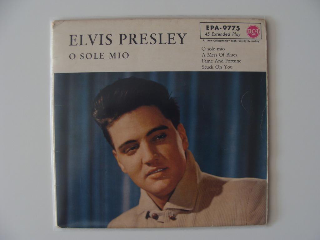 Elvis Presley With The Jordanaires – O Sole Mio (1960), Enlèvement ou Envoi, Rock et Metal