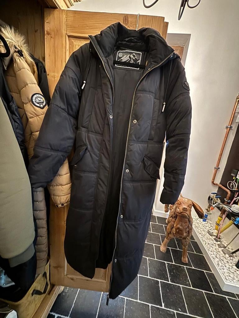 Winterjas Superdry, Ophalen, Zwart
