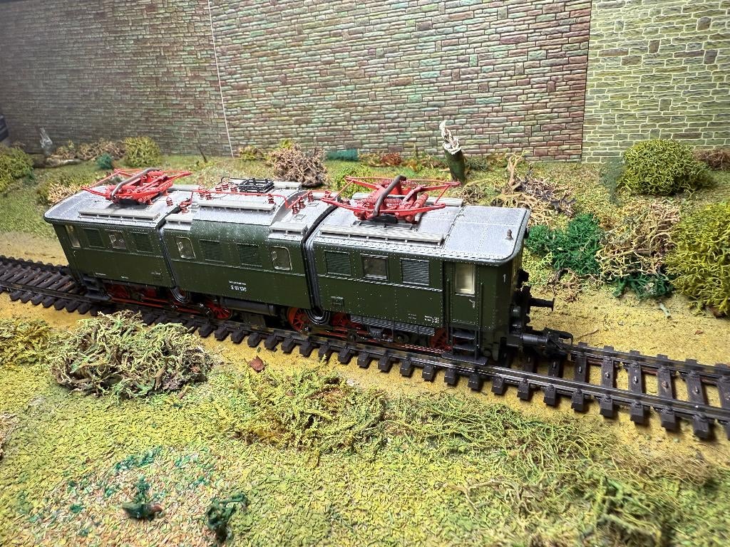 Marklin 39195  trein  DB (E91), Wisselstroom, Locomotief, Ophalen of Verzenden, Zo goed als nieuw