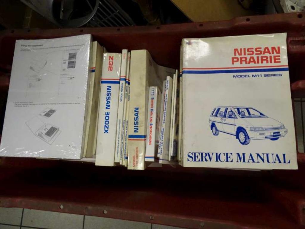 Originele werkplaatsboeken Nissan, Ophalen of Verzenden