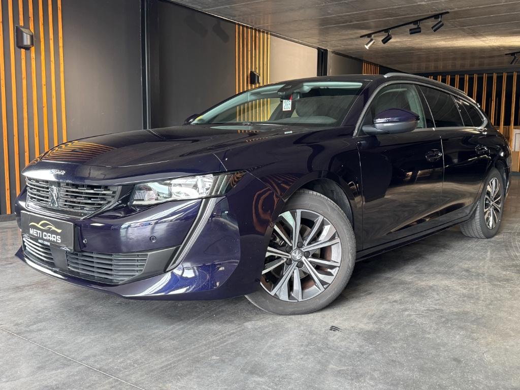 Peugeot 508 SW BlueHDi 130 EAT8 Allure | Camera | Stoelverwa, Automaat, Leder en Stof, Zwart, 5 deurs