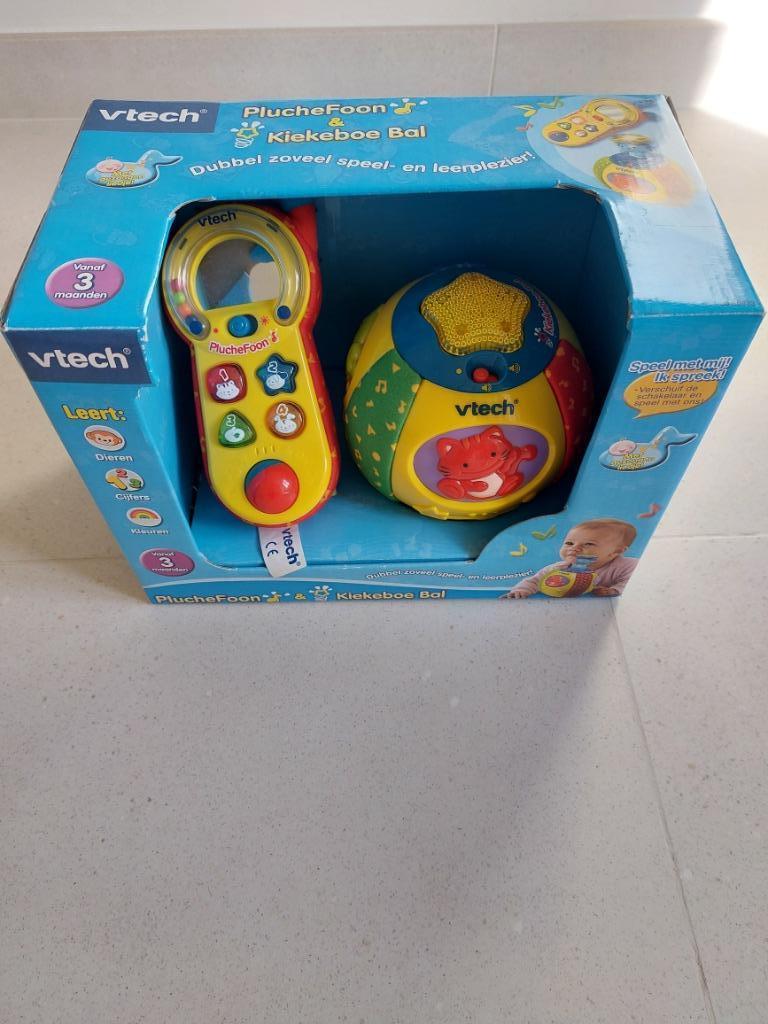 VTech Pluchefoon en Kiekeboe Bal (NIEUW), Kinderen en Baby's, Ophalen, Nieuw, Taal en Lezen, Met licht
