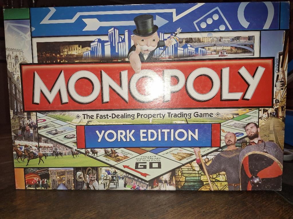 MONOPOLY YORK EDITION, Cinq joueurs ou plus, Enlèvement ou Envoi, Comme neuf, Hasbro