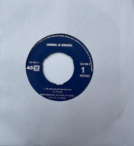 Single Carnaval in Schijndel, Cd's en Dvd's, Vinyl Singles, Gebruikt, Overige genres, Ophalen of Verzenden