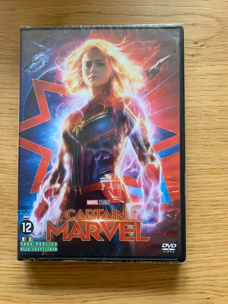 Dvd Captain Marvel nieuw, Vanaf 12 jaar, Ophalen of Verzenden, Nieuw in verpakking, Science Fiction