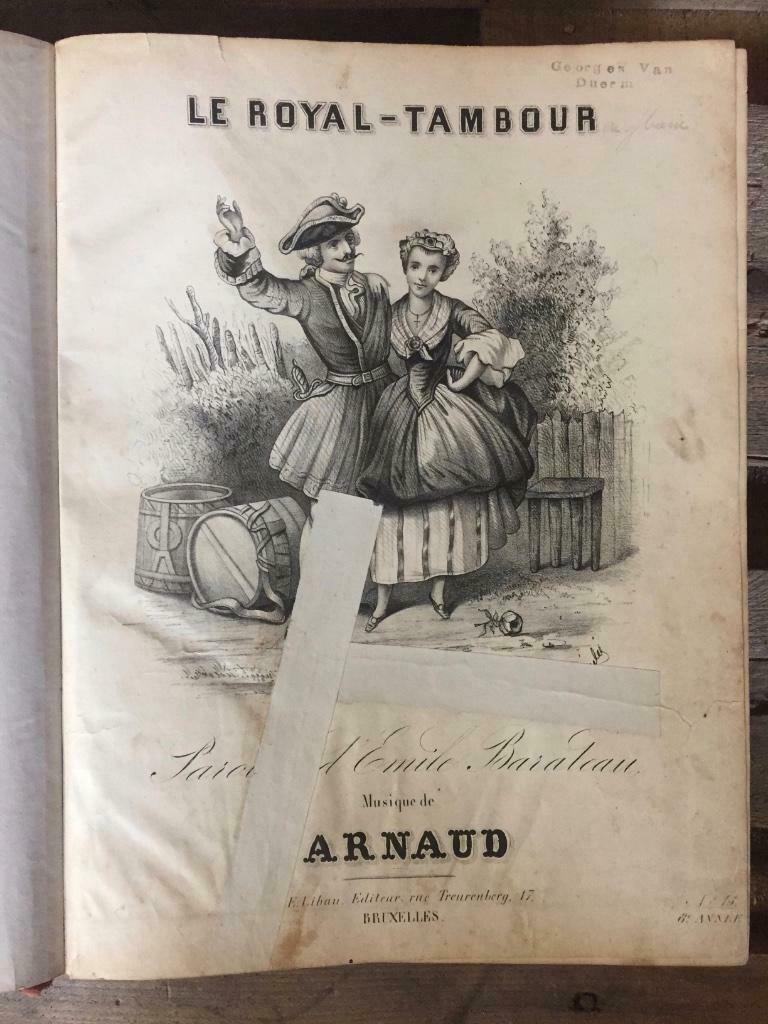 Ancienne collection de musique `` Romances '' dont Le Royal-, Enlèvement ou Envoi, Utilisé, Genre ou Style