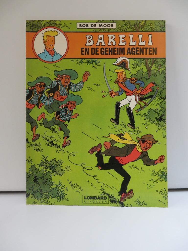 Barelli, lot van 4 delen: Bob de Moor, Lombard, Boeken, Meerdere stripboeken, Ophalen, Zo goed als nieuw