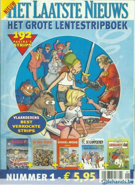 Het Grote Lentestripboek Nr 1 - HLN 2003 -, Enlèvement ou Envoi, Utilisé