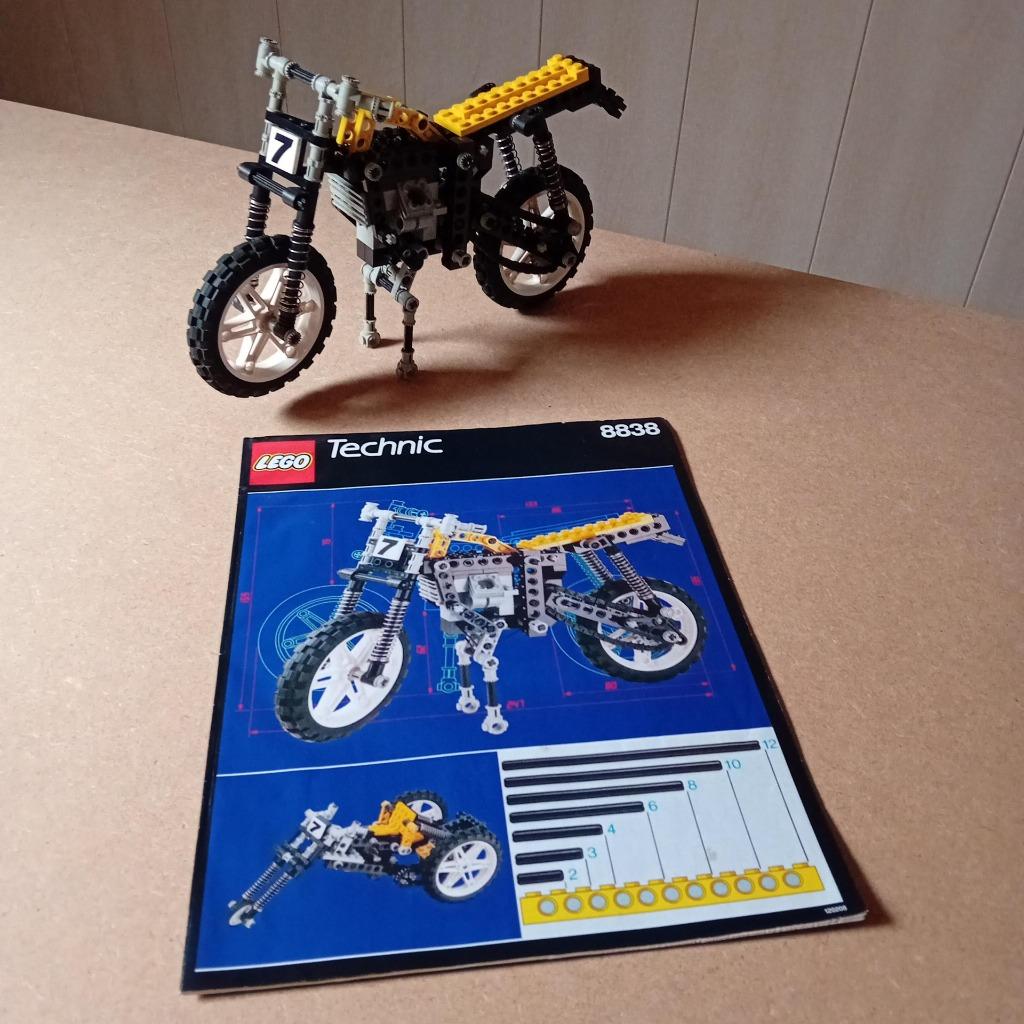 Lego Technic Motocrosser 8838, Enlèvement ou Envoi, Comme neuf, Ensemble complet, Lego