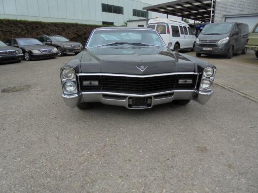 Cadillac Coupe De Ville - BJ 1967, Auto's, Automaat, Achterwielaandrijving, Zwart, Bedrijf
