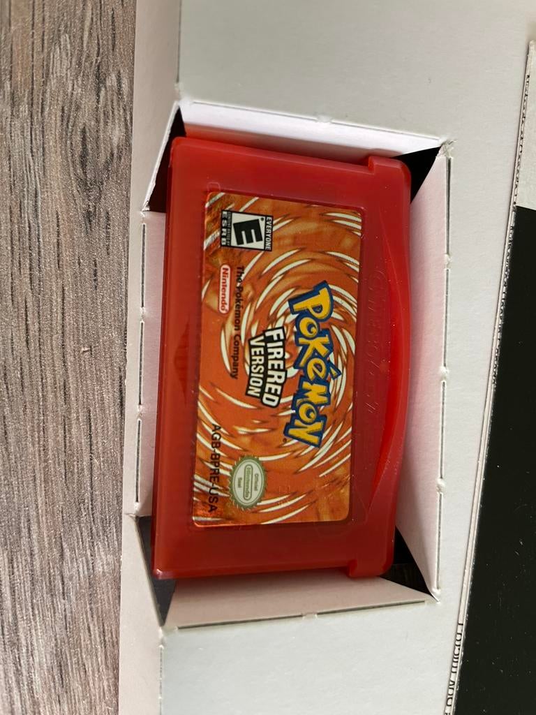 Pokémon FireRed Version Game Boy Advance (origineel), Games en Spelcomputers, Avontuur en Actie, Gebruikt, 1 speler, Ophalen of Verzenden