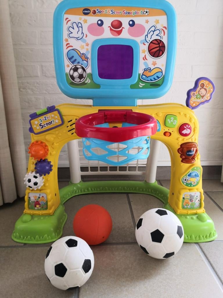 Vtech sport&scoor, Kinderen en Baby's, Speelgoed | Vtech, Ophalen of Verzenden, Zo goed als nieuw