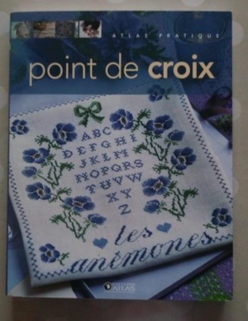 Point de croix - Atlas pratique, Enlèvement, Neuf, Broderies à la main, Autres types