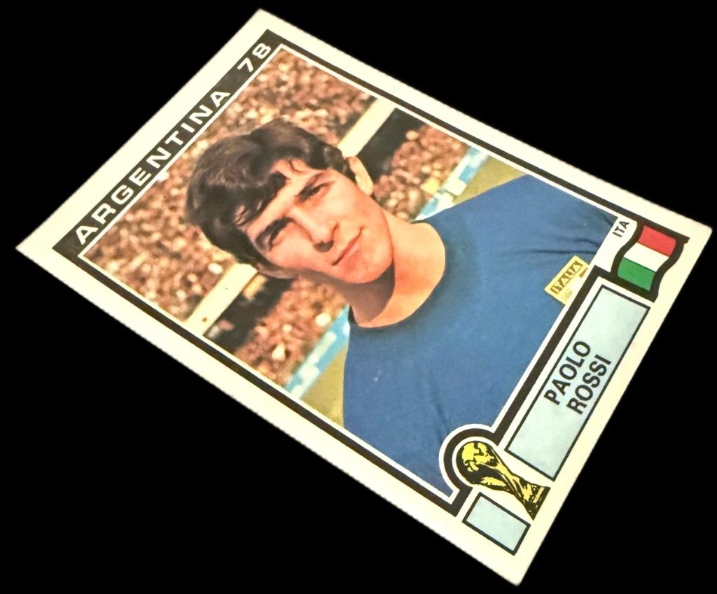 Panini WK 78 Paolo Rossi # 112 Italië 1978 Argentinië, Verzamelen, Verzenden, Zo goed als nieuw