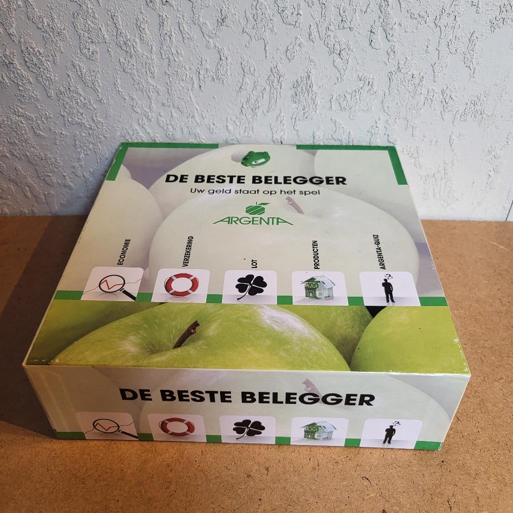 Educatief spel: De beste belegger, Trois ou quatre joueurs, Enlèvement ou Envoi, Comme neuf