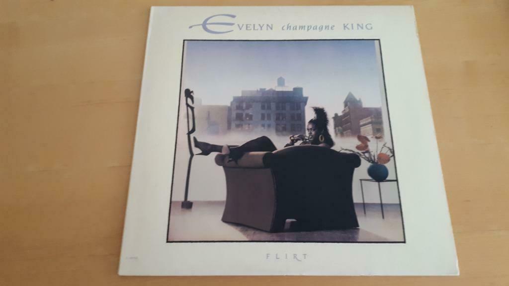 Evelyn Champagne King LP 1988 Flirt  US Pressing (funk,soul), Ophalen of Verzenden