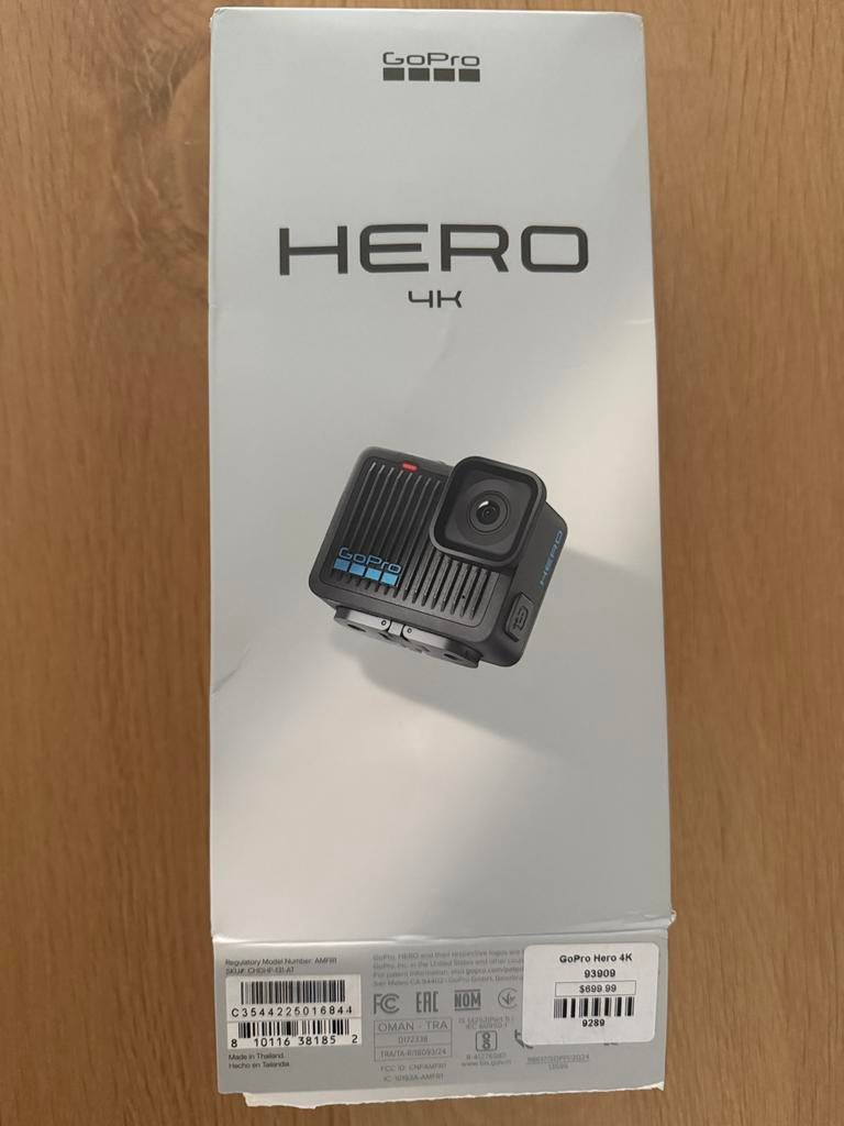 Gopro Hero 4K, Ophalen of Verzenden, Nieuw, GoPro