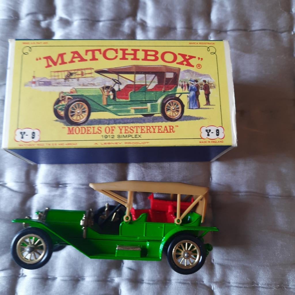 MATCHBOX MOYY Y-9 :SIMPLEX 1912*VINTAGE*NEW*, Hobby en Vrije tijd, Ophalen, Nieuw, Auto, Matchbox