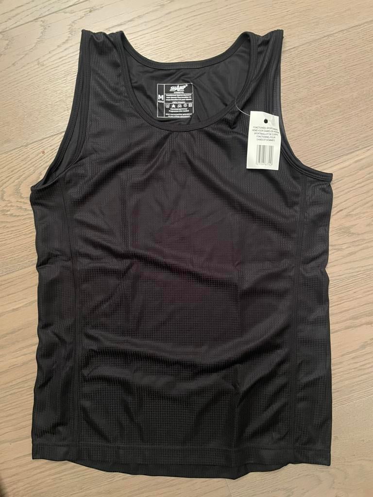 Sportonderhemd Shamp, Ophalen, Nieuw, Maat 38/40 (M), Zwart
