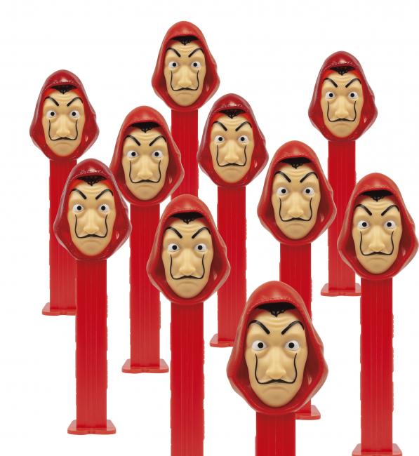PEZ dispenser La Casa de Papel - NIEUW in de verpakking!, Ophalen of Verzenden, Nieuw