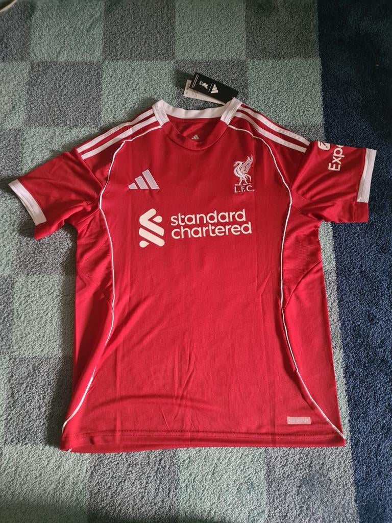 Maillot de football Virgil Van Dijk Liverpool, Enlèvement ou Envoi, Adidas, Taille 48/50 (M), Neuf