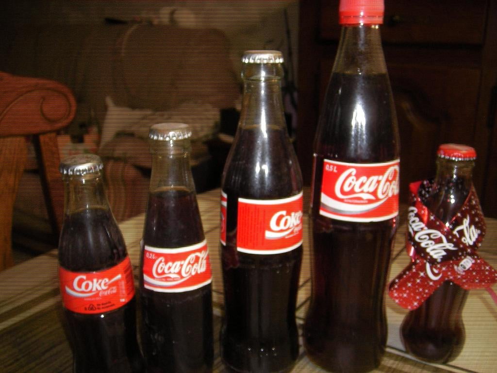 coca cola flesjes, Ophalen, Zo goed als nieuw, Gebruiksvoorwerp