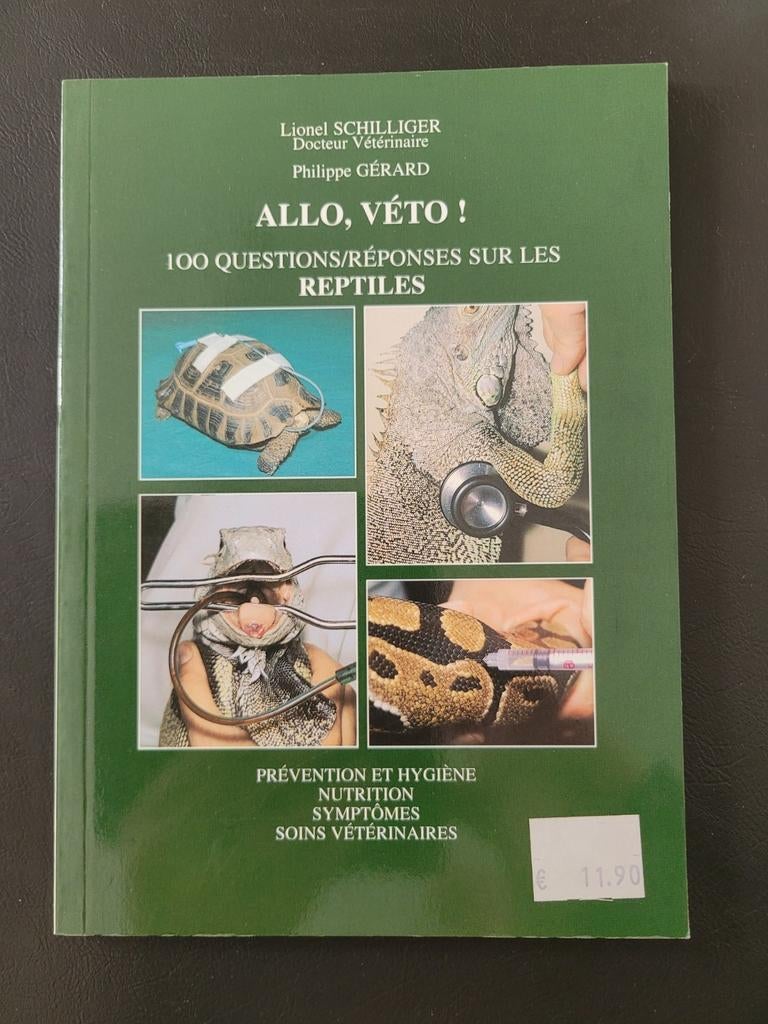 Allo, véto!  100 questions/réponses sur les reptiles, Ophalen of Verzenden, Zo goed als nieuw