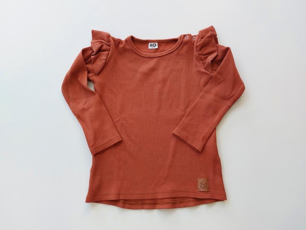 T-shirt van Zezuzulla - maat 4 / 5 jaar, Meisje, Ophalen of Verzenden, Zo goed als nieuw, Shirt of Longsleeve