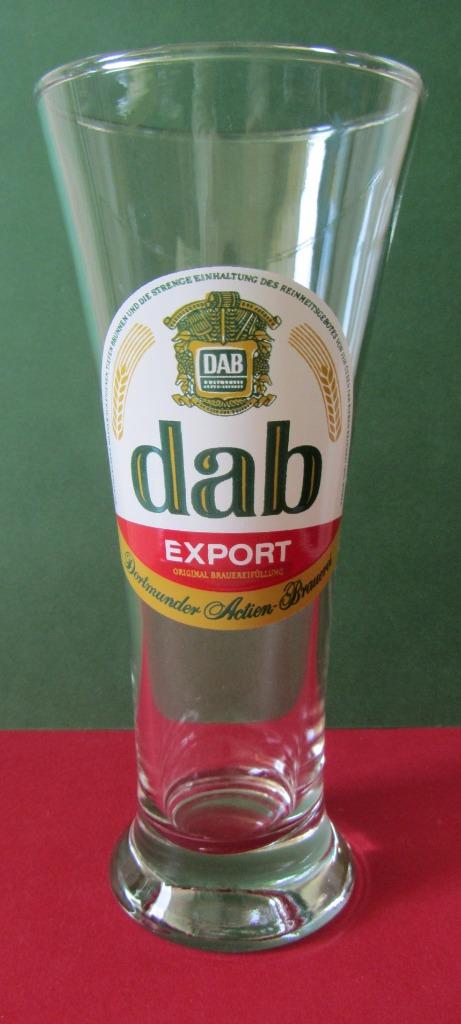 dab Export - Verre à bière - Tulipe, Collections, Enlèvement ou Envoi, Comme neuf, Verre à bière
