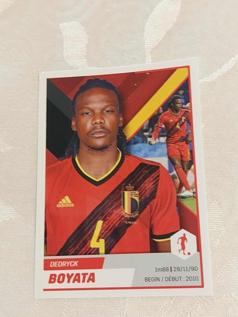 Panini / Sticker / Dedryck Boyata / Rode Duivels / Carrefour, Verzamelen, Verzenden, Nieuw, Poster, Plaatje of Sticker