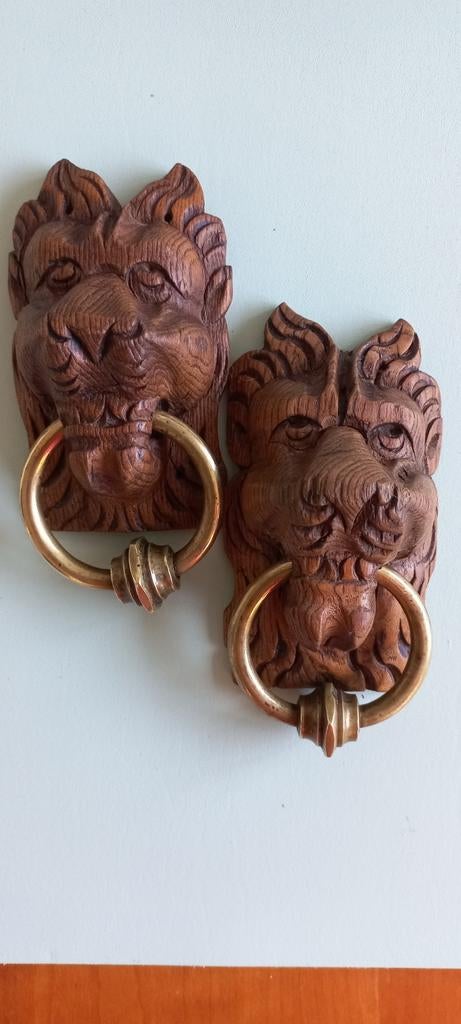 2 mooie ornamenten van een mechelse kast., Ophalen of Verzenden