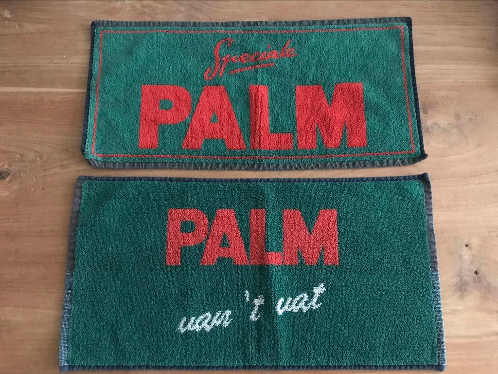 Set van 2 Palm speciale / van’t vat toogmat doek, Verzamelen, Biermerken, Ophalen of Verzenden, Gebruikt, Palm
