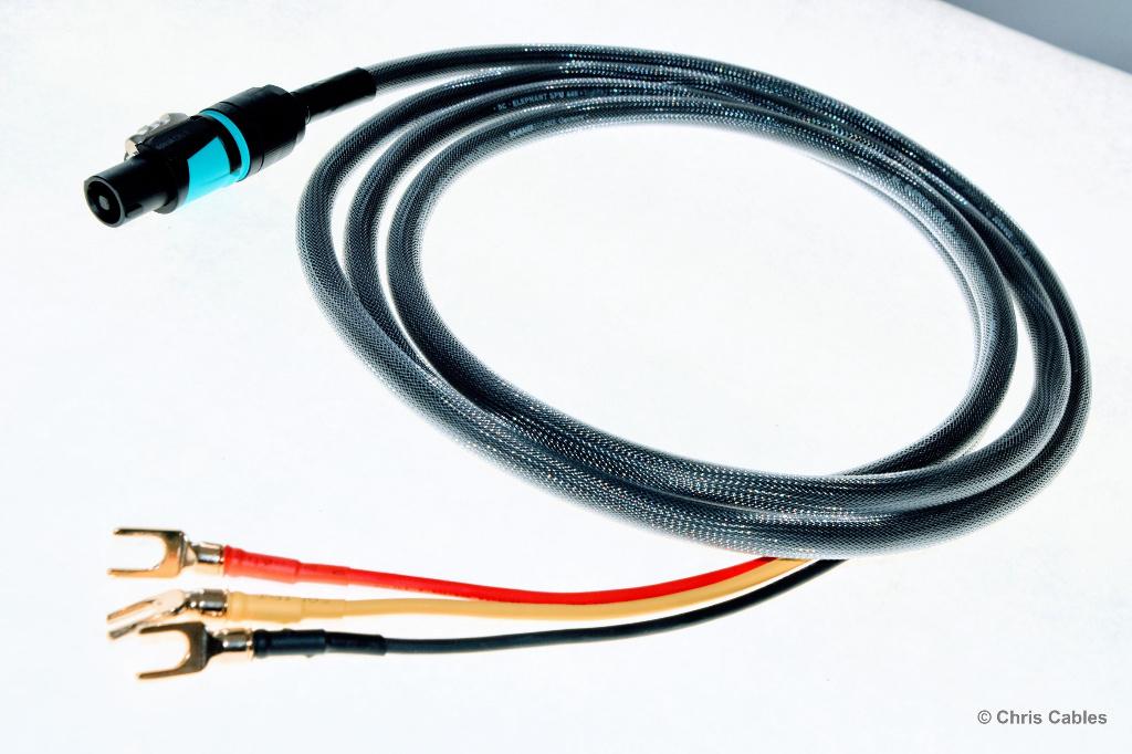 'Final Bass' Speakon subwoofer kabel van Chris Cables, Verzenden, Nieuw, Luidsprekerkabel