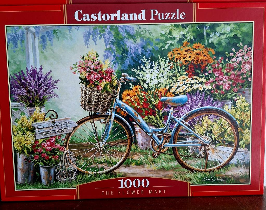 Lot 2 puzzels Castorland volledig kompleet in 1 koop zgan, Enlèvement ou Envoi
